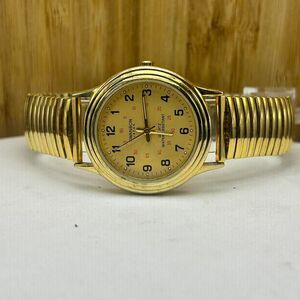 Swanson Stainless Steel Expansion Stretch Band Quartz Watch